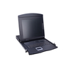 17 inch LCD VGA Port KVM Switch console with high resolution TFT screen