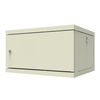 Slim type solid metal door 19" wall mount cabinet