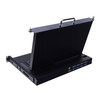 MINI single Rail full HD 17 inch LCD VGA KVM Switch