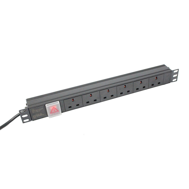 Rack Mountable 6-way UK Switched PDU