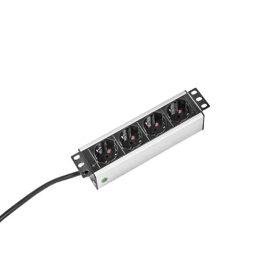 1U Rack Mountable 8-way Italy Switched PDU