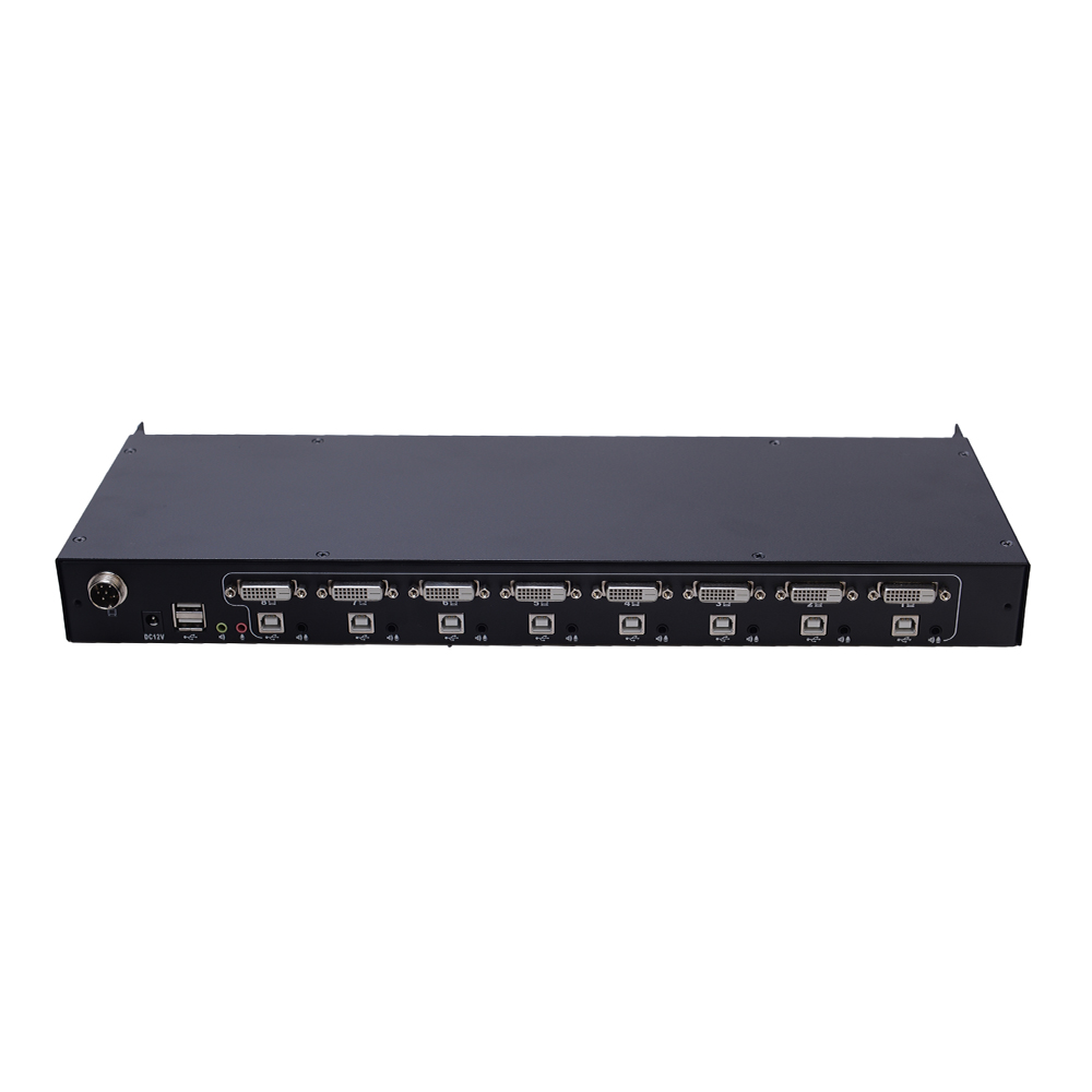 Rack Mount DVI Port 17 Inch LCD KVM Switch Consle