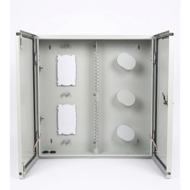 48 Core Wall Mounted Fiber Optic Distribution Frame | Indoor Fiber Patch Panel for FTTH & Telecom
