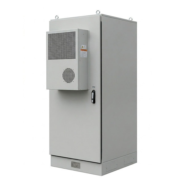 IP65 Outdoor Network Cabinet 42U 800&times;800 with Integrated Air Conditioner