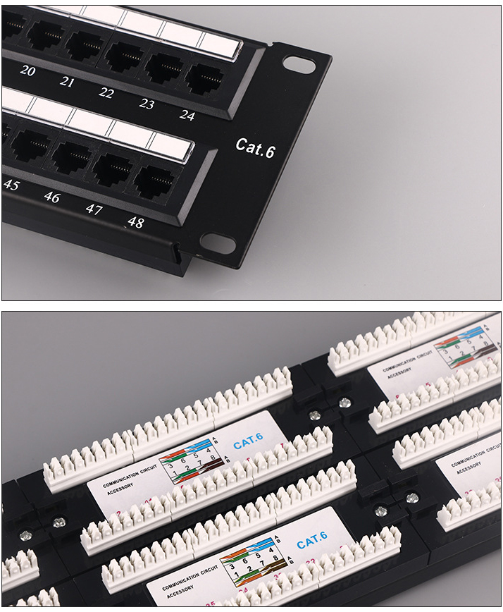 48 port utp patch panel