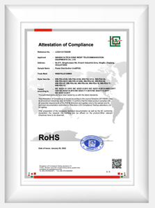  ROHS Certificate 