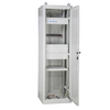 IP20 42u perforated Door Electrical Power Cabinet with vertical Cable Tray