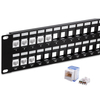 2U 48 Port UTP Blank Patch Panel