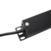 PDU in alluminio commutato UK a 6 vie montabile su rack 1U