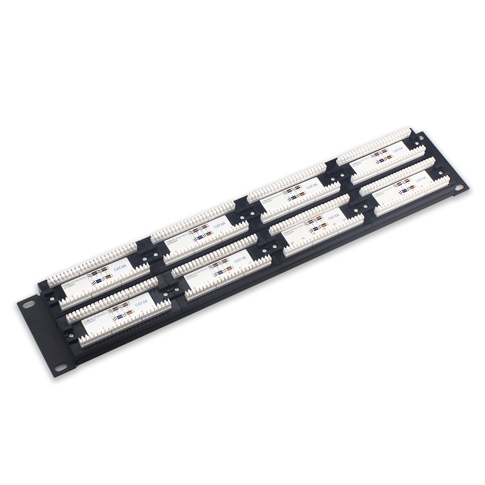 2U Cat6 or cat6A UTP 48 Port Patch Panel