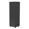 19" 42u glass door telecom server cabinet with vented door border