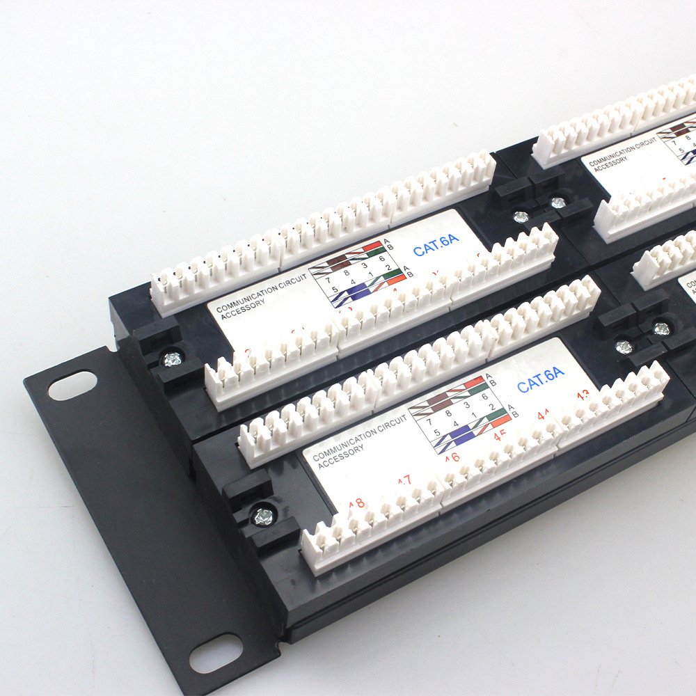 2U Cat6 or cat6A UTP 48 Port Patch Panel