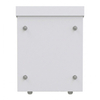 IP55 Buitelug telekommunikasie-omhulselkas paal gemonteer 11U 600x780mm met skuins dak