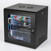 19inch Wall Mount Network Data Cabinet with Frame Type Glass Door And S-type Rails