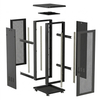 WEBIT Slimline 42U 600x800 Vrystaande bedienerrakkas | Soort enkelmaasdeur