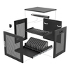 12-Device Charging Cabinet Mini Size for Laptop & Chromebook 110/220V AC | WebiT WB-CC-XS