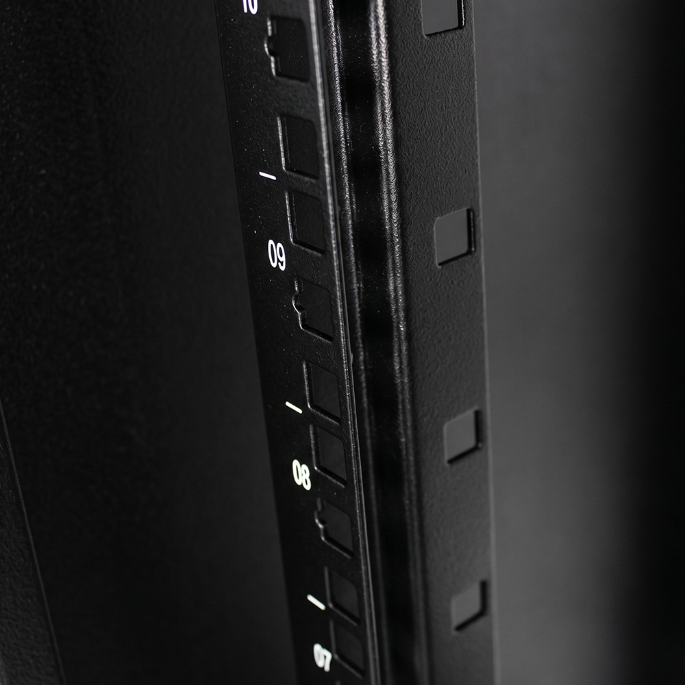 19inch Wall Mount Network Data Cabinet with Frame Type Glass Door And S-type Rails