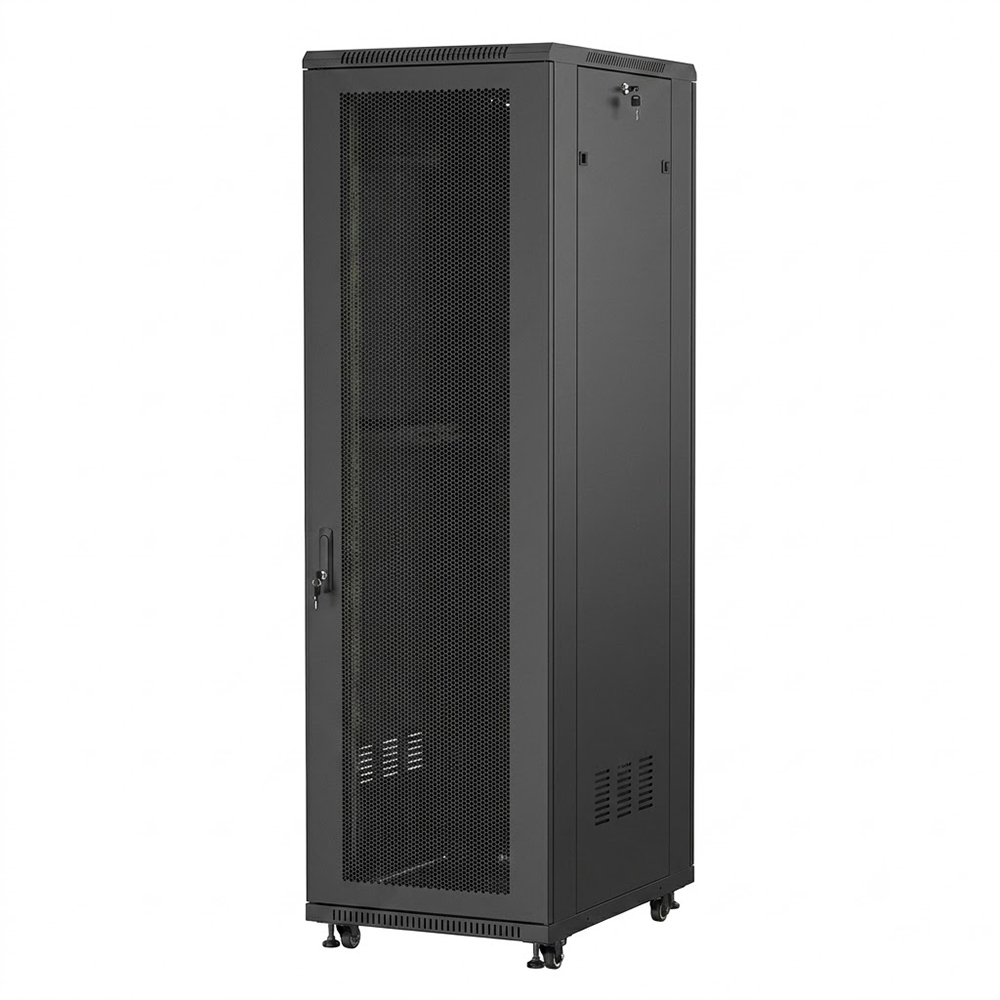 WEBIT Slimline 42U 600x800 Vrystaande bedienerrakkas | Soort enkelmaasdeur